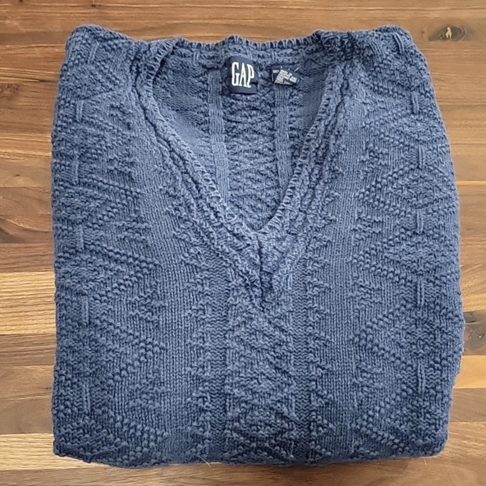 GAP HEAVY COTTON V-NECK, Unisex